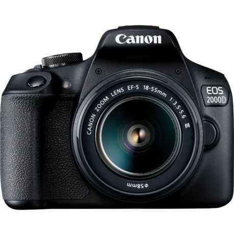 Fotocamera Canon EOS 2000D + 18-55mm DC III