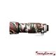 Easycover custodia in neoprene verde camo per obiettivo Canon 100-400mm F4.5-5.6L IS II USM V2 Lens Oak