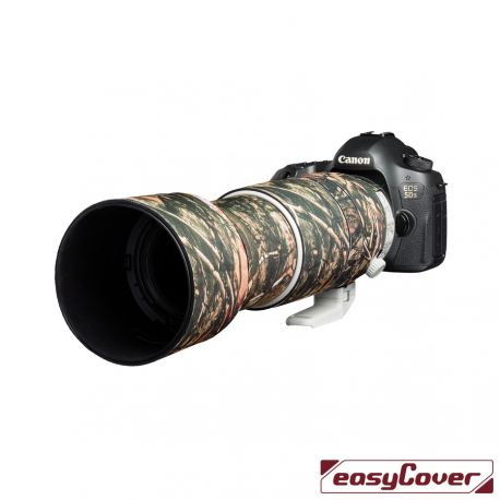 Easycover custodia in neoprene forest camo per obiettivo Canon 100-400mm F4.5-5.6L IS II USM V2 Lens Oak