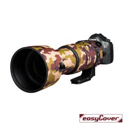 Easycover custodia in neoprene verde camo per obiettivo Sigma 60-600mm F4.5-6.3 DG OS HSM Sport Lens Oak