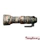 Easycover custodia in neoprene forest camo per obiettivo Sigma 60-600mm F4.5-6.3 DG OS HSM Sport Lens Oak