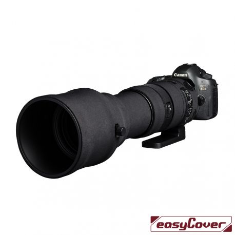 Easycover custodia in neoprene nero per obiettivo Sigma 150-600mm Sport nero