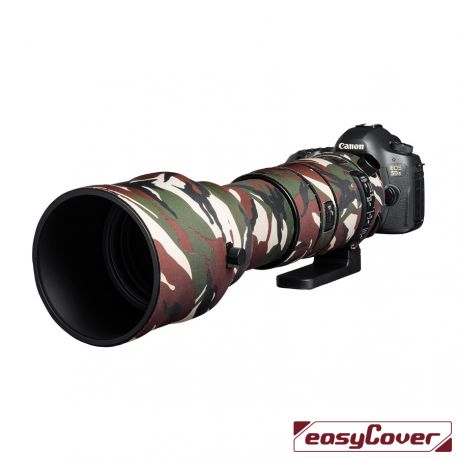 Easycover custodia in neoprene verde camo per obiettivo Sigma 150-600mm F5-6.3 DG OS HSM Sport Lens Oak