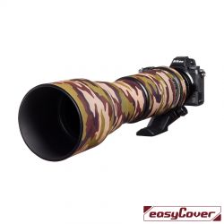 Easycover custodia in neoprene marrone camo per obiettivo Tamron 150-600mm Model AO11 Lens Oak