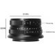 Obiettivo 7Artisans 25mm F1.8 per fotocamere Panasonic e Olympus attacco Micro M4/3