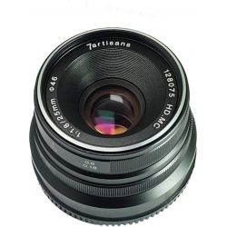 Obiettivo 7Artisans 25mm F1.8 per fotocamere Panasonic e Olympus attacco Micro M4/3