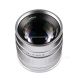 Obiettivo 7Artisans 55mm F/1.4 APS-C per fotocamere mirrorless Sony E Silver