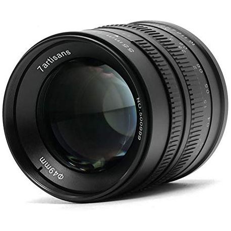 Obiettivo 7Artisans 55mm F/1.4 APS-C per fotocamere mirrorless Fuji X