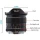 Obiettivo grandangolare 7Artisans 12mm F2.8 APS-C per fotocamere mirrorless Canon M