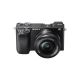 Fotocamera Mirrorless Sony A6100 Kit 16-50mm + 55-210mm Nero [MENU ENG]