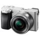 Fotocamera Mirrorless Sony Alpha a6400 Kit 16-50mm Argento [MENU ENG]