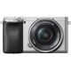 Fotocamera Mirrorless Sony Alpha a6400 Kit 16-50mm Argento [MENU ENG]