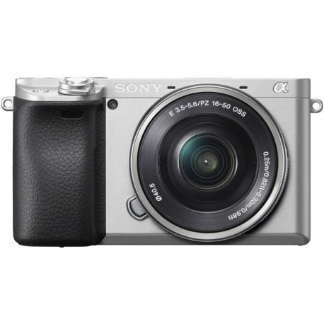 Fotocamera Mirrorless Sony Alpha a6400 Kit 16-50mm Argento [MENU ENG]