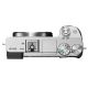 Fotocamera Mirrorless Sony Alpha a6400 Body Argento [MENU ENG]