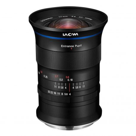 Obiettivo Laowa Venus 17mm f/4 Ultra-Wide GFX Zero-D per Fujifilm G-Mount