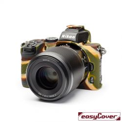 easyCover custodia protettiva in silicone per Nikon Z50 camouflage