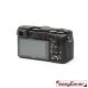 easyCover custodia protettiva in silicone per Sony A6600 nero