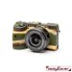 easyCover custodia protettiva in silicone per Sony A6600 camouflage