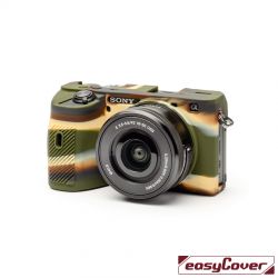 easyCover custodia protettiva in silicone per Sony A6600 camouflage