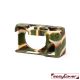 easyCover custodia protettiva in silicone per Sony A6600 camouflage