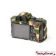 easyCover custodia protettiva in silicone per Sony A9 II / A7R 4 camouflage