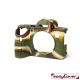 easyCover custodia protettiva in silicone per Sony A9 II / A7R 4 camouflage
