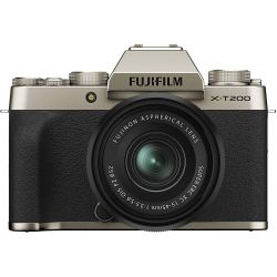 Fotocamera Mirrorless Fujifilm X-T200 Kit 15-45mm Champagne Gold