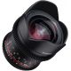 Obiettivo Samyang 16mm T/2.6 ED AS UMC VDSLR per Canon EF