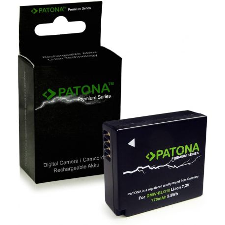 Patona Premium Batteria DMW-BLG10 770 mAh compatibile Panasonic GF3 GF5 GF6 GX7 LX100