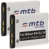 Phottix TITAN Batteria Ricaricabile EN-EL10 x Olympus Fujifilm Nikon Casio