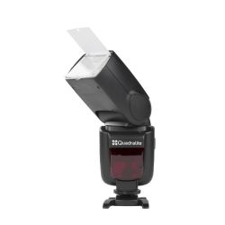 Quadralite Stroboss 60F flash a slitta per Fujifilm
