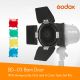 Phottix Barndoors alette + gel colorati + griglia per riflettori 7"