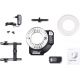 Quadralite Rx400 Ringflash Lampeggiatore Flash Anulare
