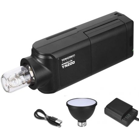 Yongnuo YN200 TTL Flash illuminatore Kit per Canon Nikon Sony