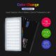 Yongnuo YN365RGB Mini Faretto LED Selfie 2500K-8500K Batteria Integrata