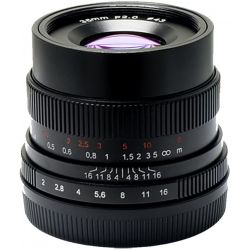 Obiettivo 7Artisans 35mm F2.0 Manual Focus per fotocamere Fujifilm X Nero