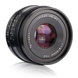 Obiettivo 7Artisans 50mm F1.8 APS-C per fotocamere Fujifilm X Nero