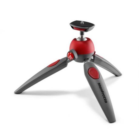 Mini Treppiede da tavolo Manfrotto Pixi Evo (2 Sezioni) Rosso