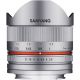 Obiettivo Fisheye Samyang 8mm f/2.8 CS II Argento attacco Fujifilm X