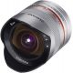 Obiettivo Fisheye Samyang 8mm f/2.8 CS II Argento attacco Fujifilm X