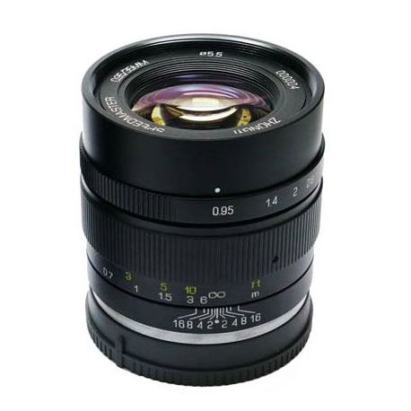 Obiettivo Zhongyi Mitakon Speedmaster 35mm F0.95 Mark II per fotocamere Canon EOS M nero