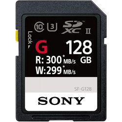 Scheda di memoria SD Sony 128GB 300MB/s UHS-II
