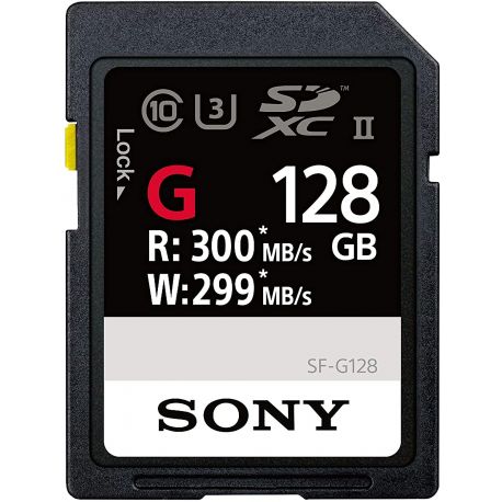 Scheda di memoria SD Sony 128GB 300MB/s UHS-II