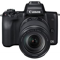 Fotocamera Mirrorless Canon EOS M50 Kit 18-150mm IS STM Nero