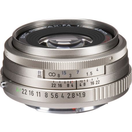 Obiettivo Pentax FA 43mm f/1.9 Limited Argento