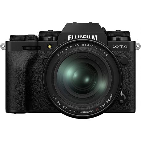 Fotocamera Mirrorless Fujifilm X-T4 kit 16-80mm F4 R OIS WR Nero