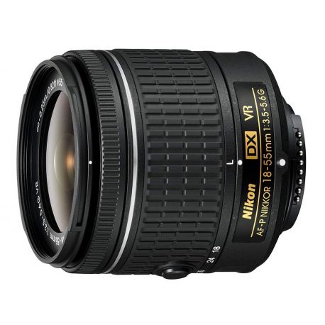 Obiettivo Nikon AF-P DX NIKKOR 18-55mm f/3.5-5.6G VR *RETAIL* PRONTA CONSEGNA