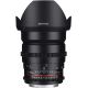 Obiettivo Samyang 24mm T1.5 ED AS UMC VDSLR II compatibile Nikon