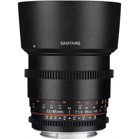 Obiettivo Samyang 85mm T1.5 AS IF UMC VDSLR II attacco micro quattro terzi