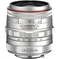 Obiettivo Pentax HD DA 20-40mm F2.8-4 ED DC WR Limited Silver